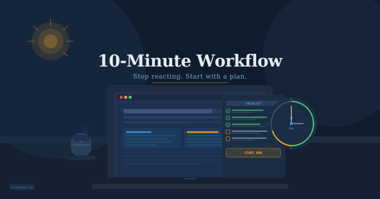 10-minute workflow