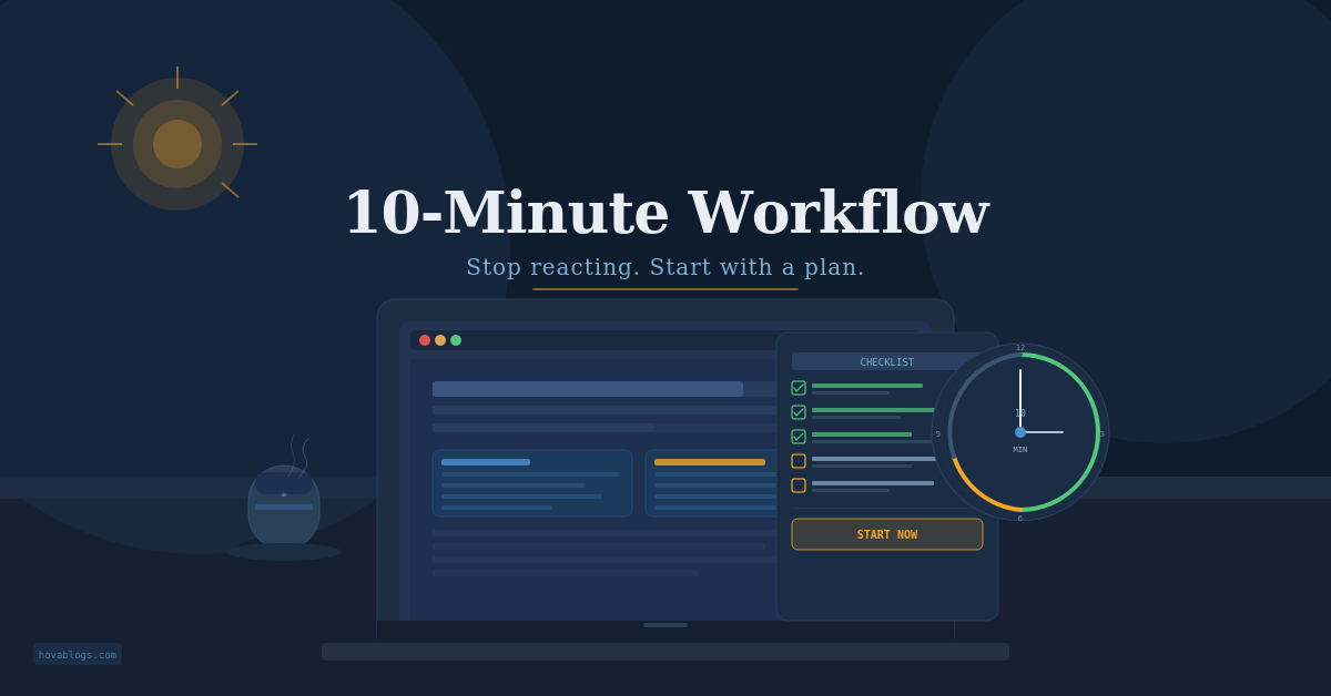 10-minute workflow