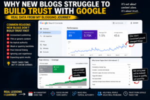 New Blogs Struggle to Build Trust With Google