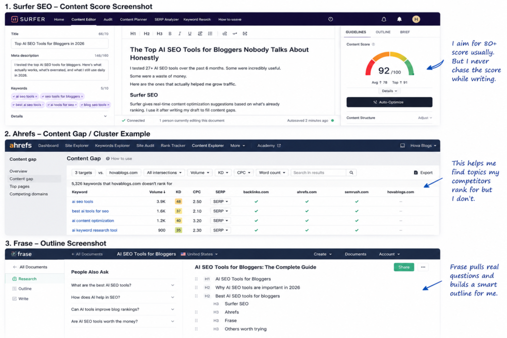 top ai seo tools for bloggers