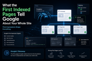 What Google Actually Sees When It Crawls a New Blog
