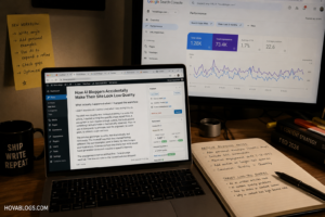 How AI Bloggers Accidentally Make Their Site Look Low Quality