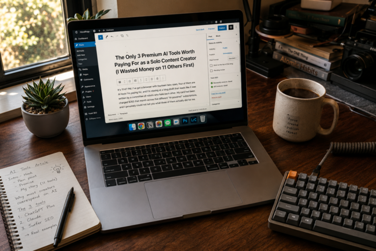 3 Premium AI Tools Worth Paying